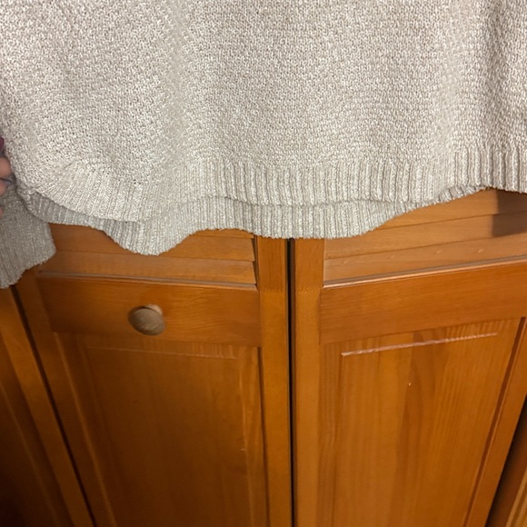 Pink Clover Cream Crew Neck Sweater - Picture 3 of 5